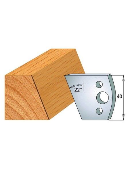 Coltelli sagomati 690.001 Limitatori 691.001